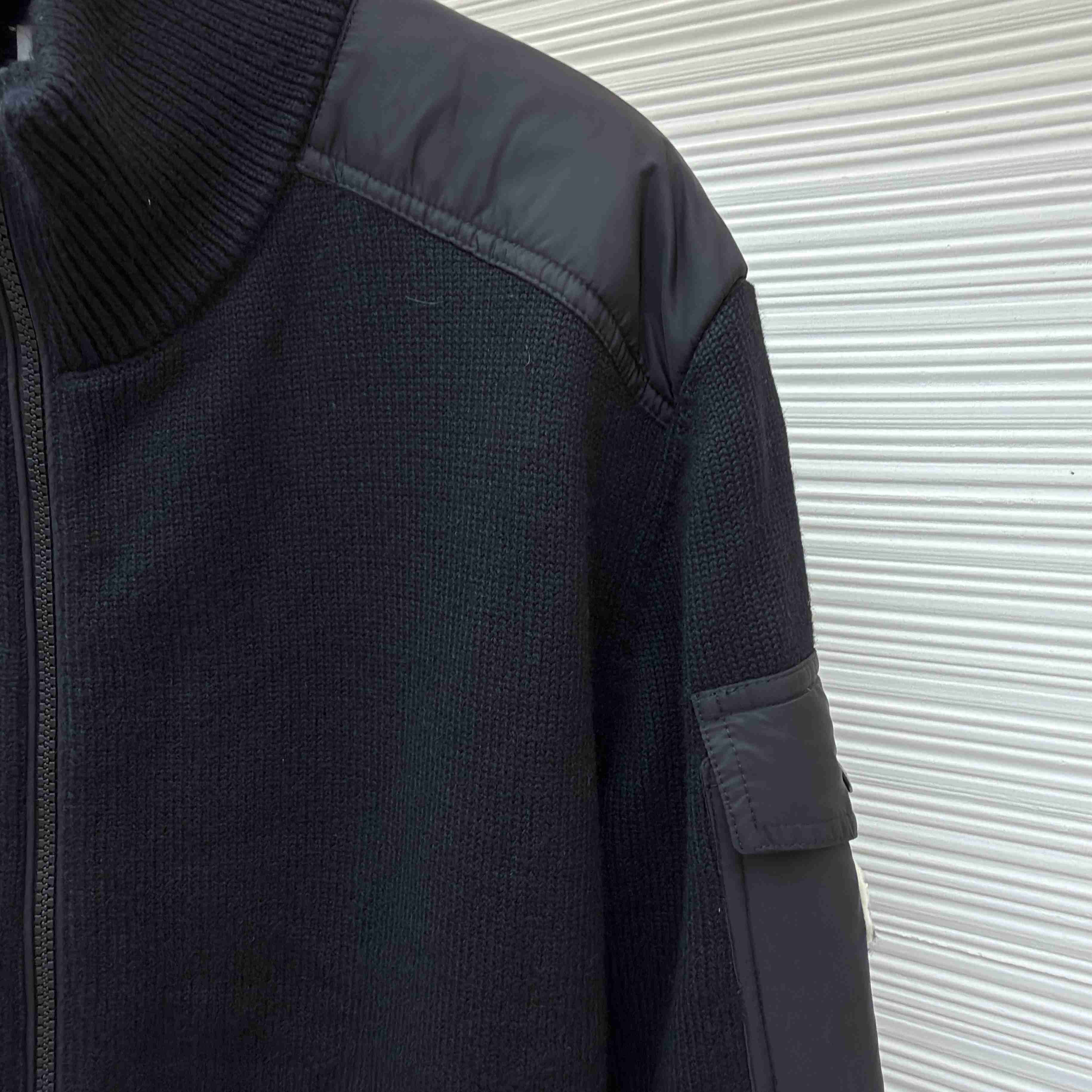 Moncler Zip-Up High-Neck Sweater - DesignerGu