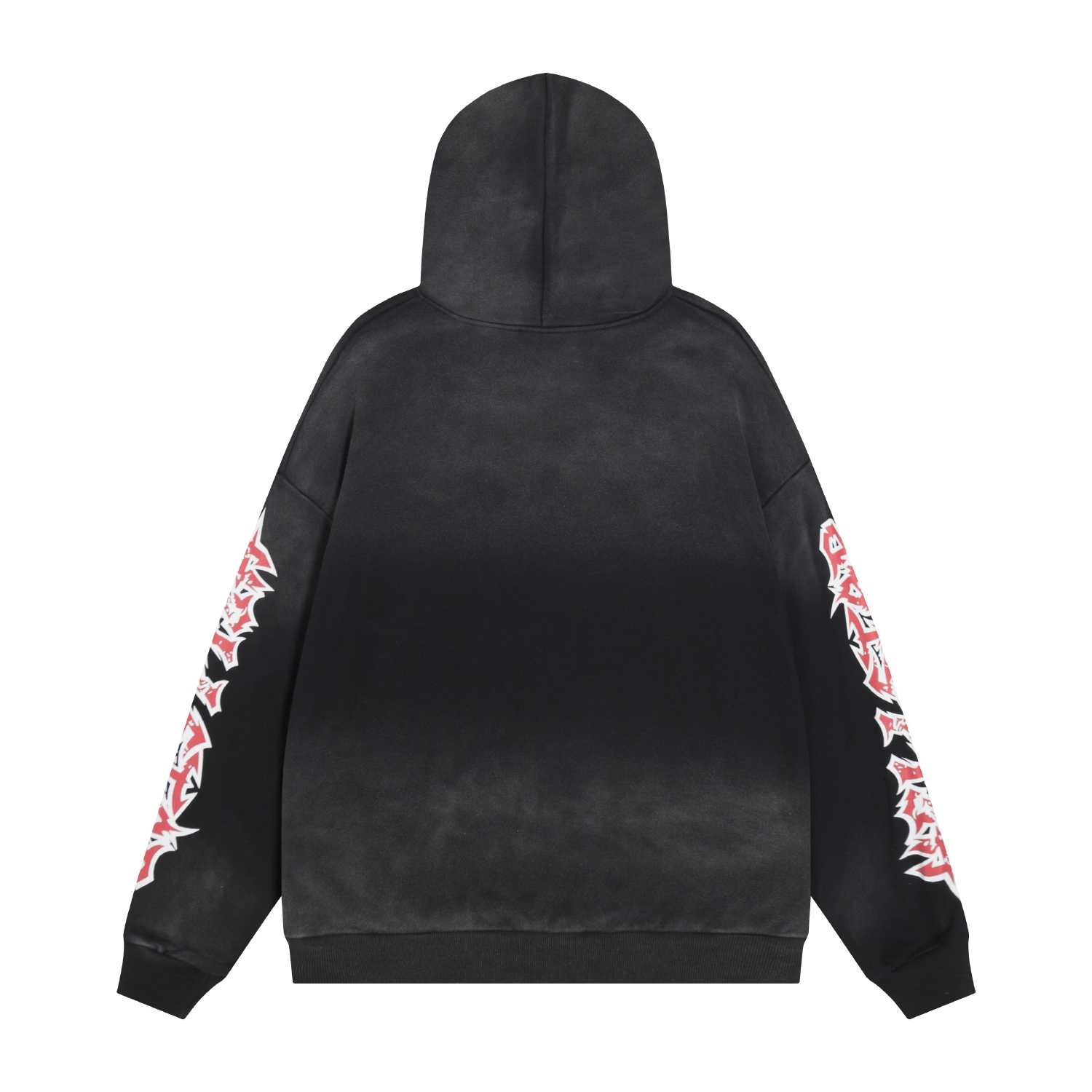 Hellstar Stars Shine Graffiti Hoodie 'Black' - DesignerGu