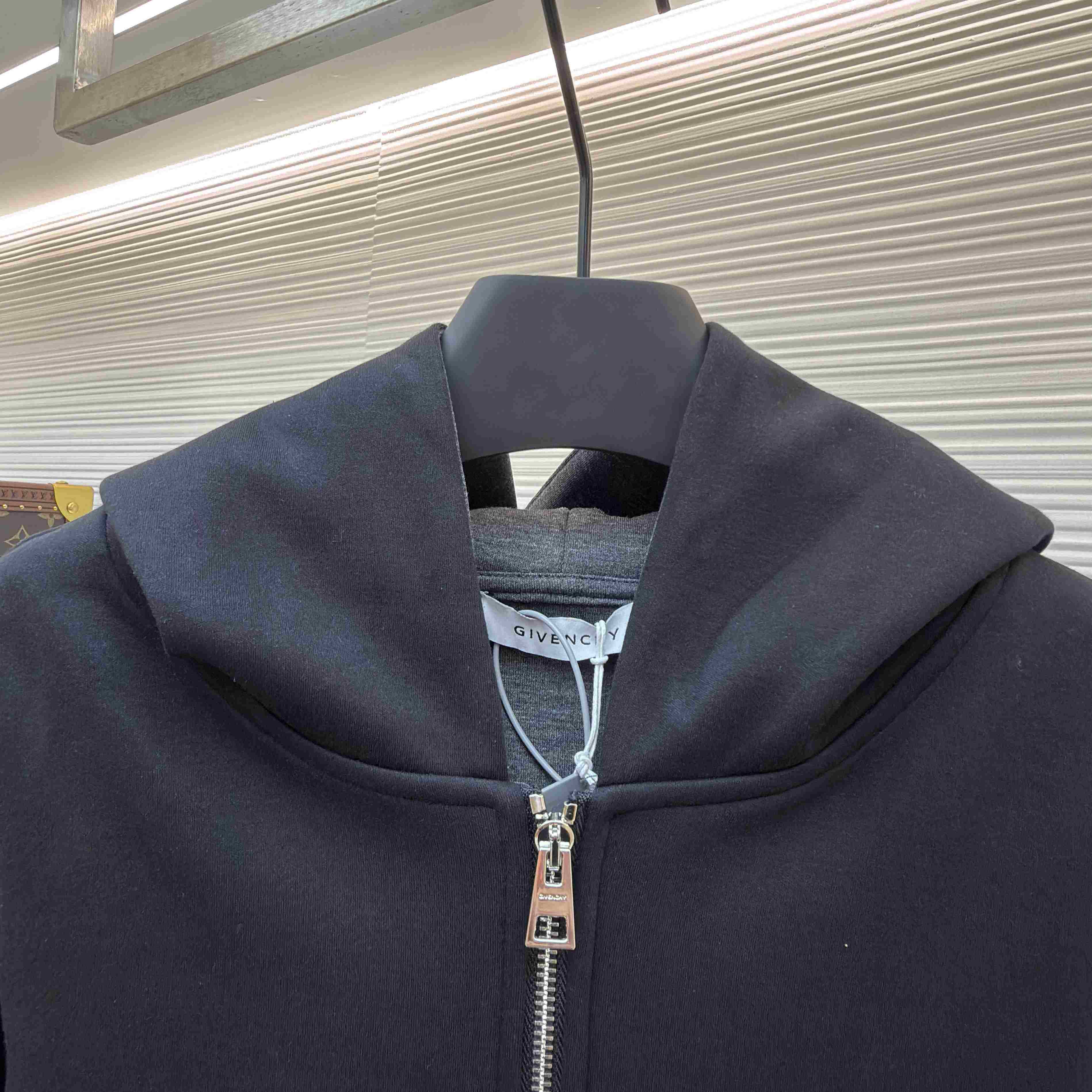 Givenchy Couture Seam Zipped Hoodie - DesignerGu