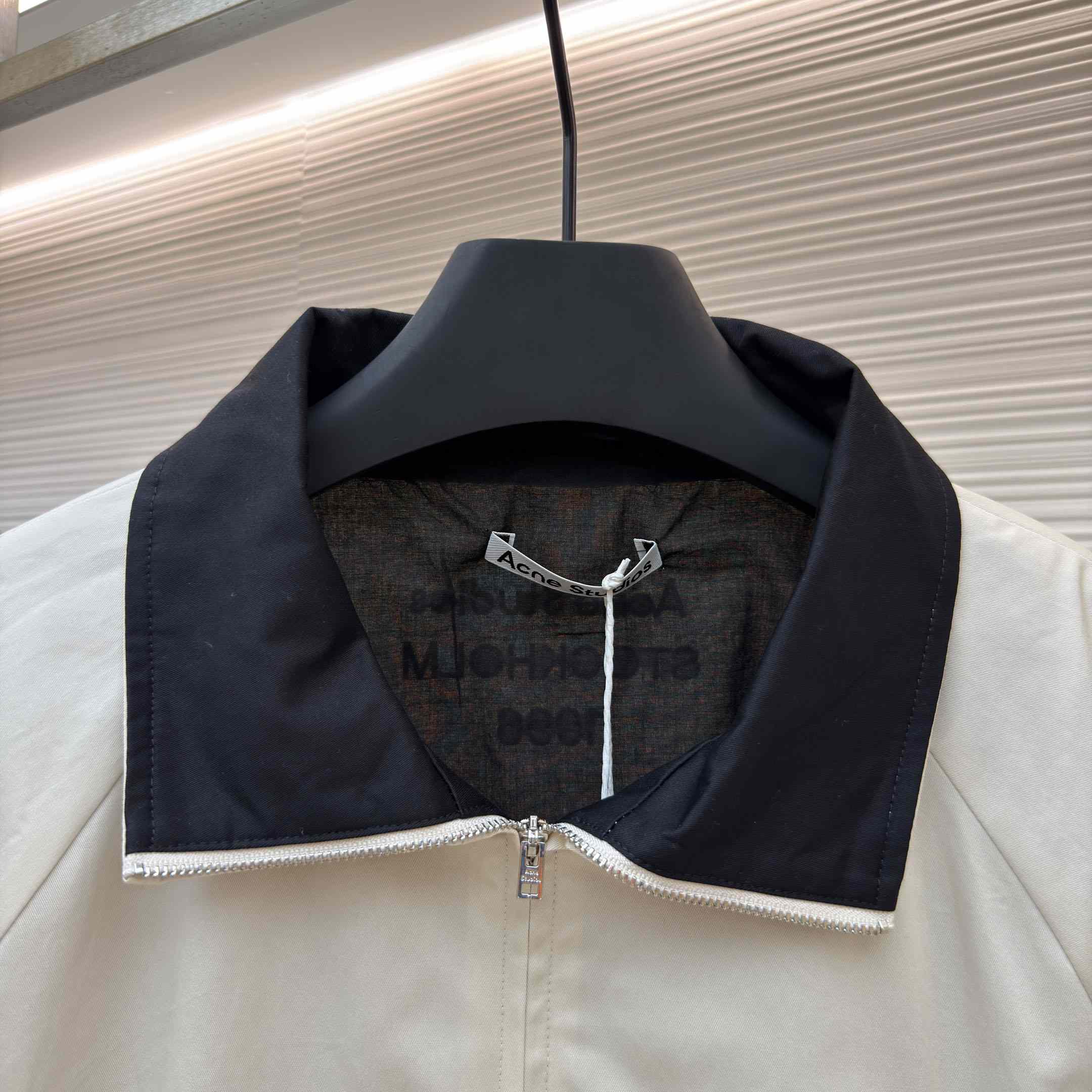 Acne Studios Satin Logo Jacket - DesignerGu