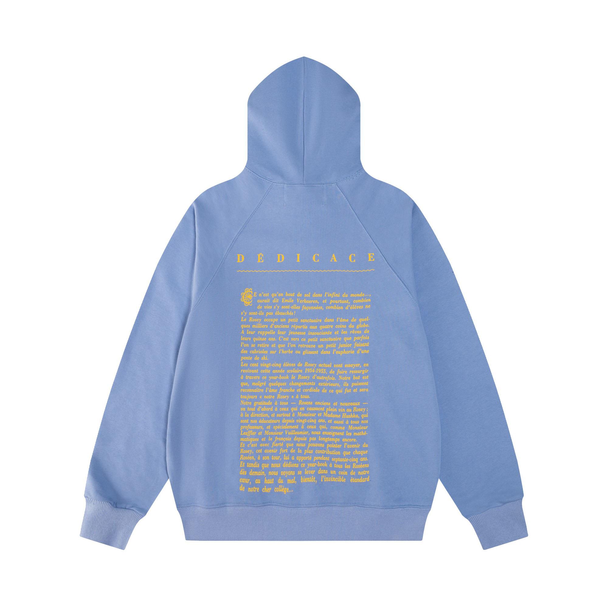 Enfants Riches Déprimés Le Rosey Raglan Afterhood 'Light Blue' - DesignerGu