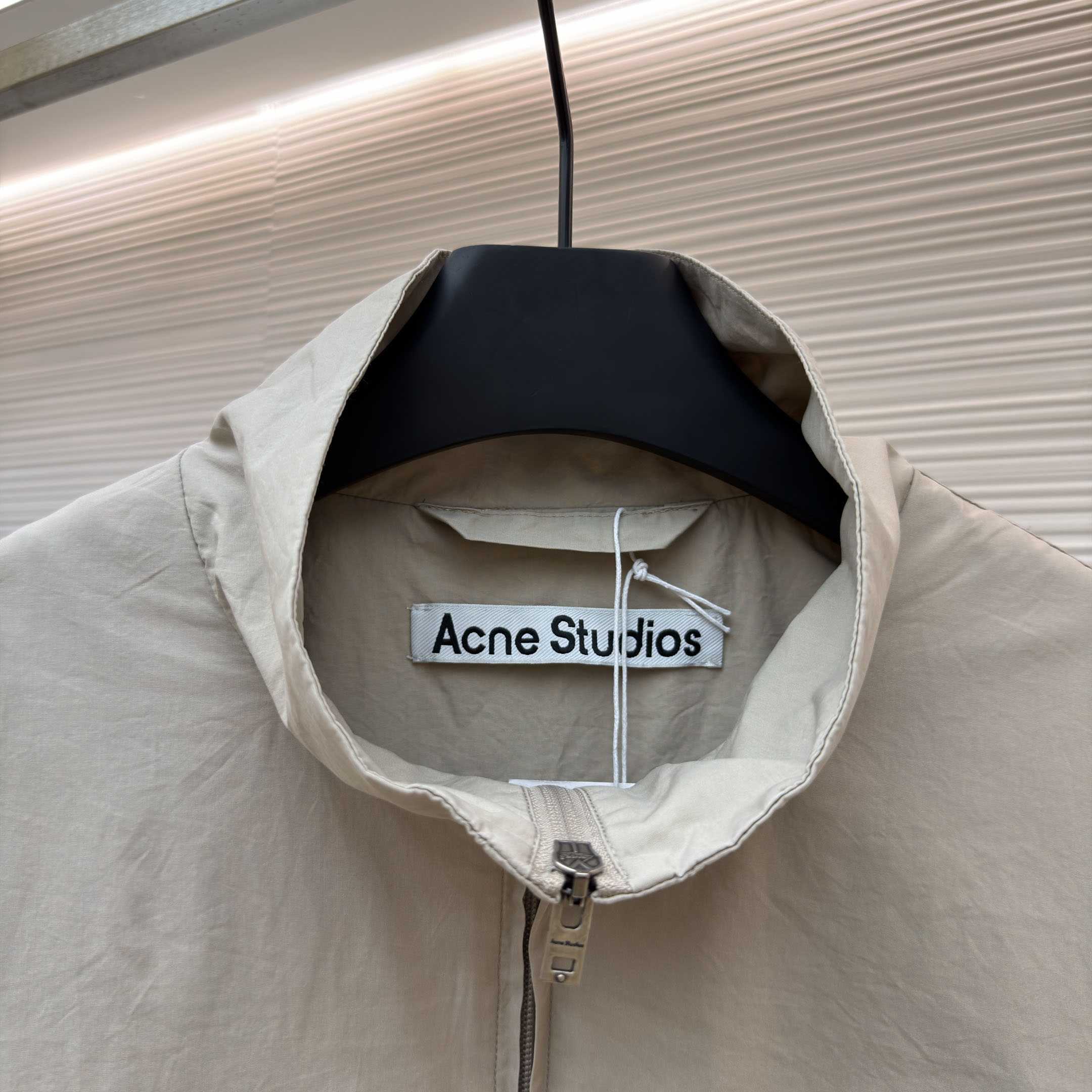 Acne Studios Washed Logo Jacket - DesignerGu