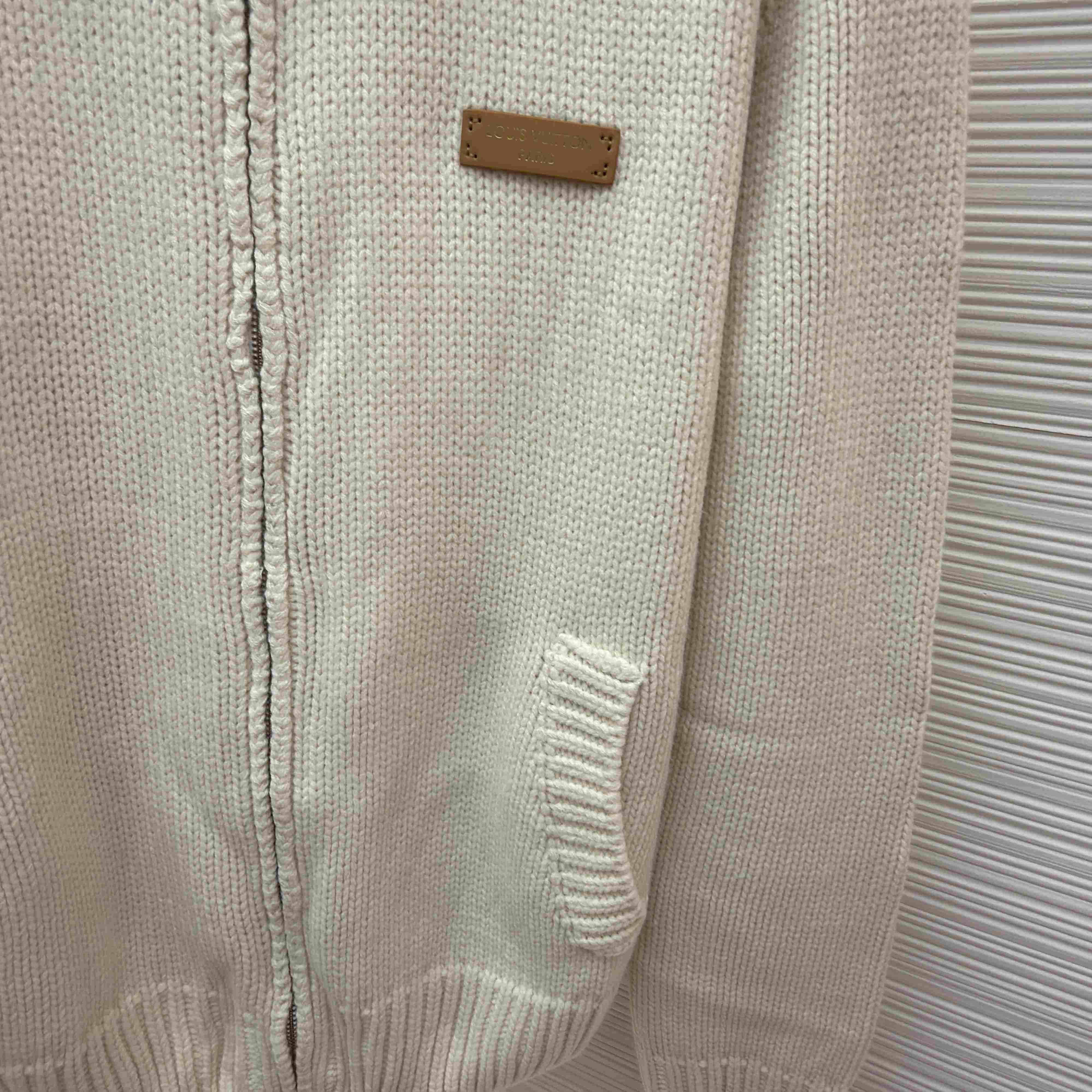 Louis Vuitton Zipped Intarsia Track Top 1AJUVN - DesignerGu