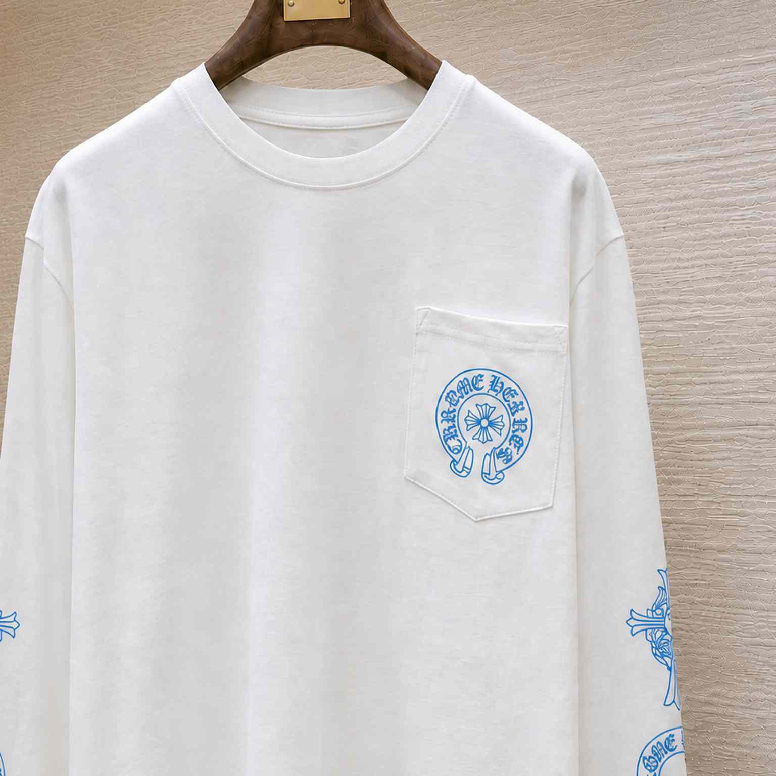 Chrome Hearts Multi Logo Long-Sleeve 'White' - DesignerGu