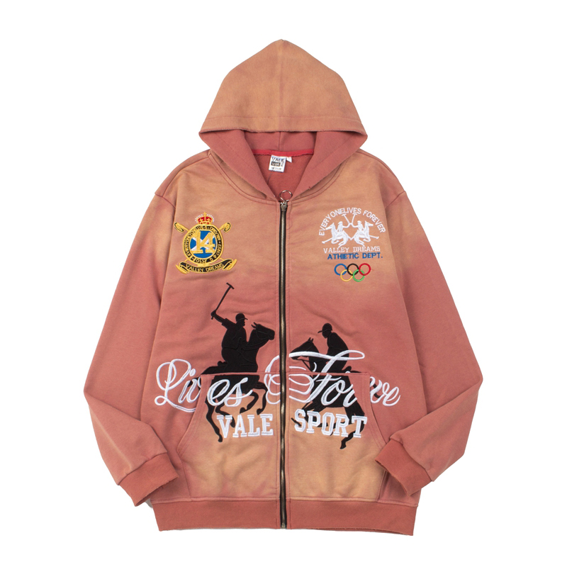 Vale Forever Rock Zip Up - DesignerGu