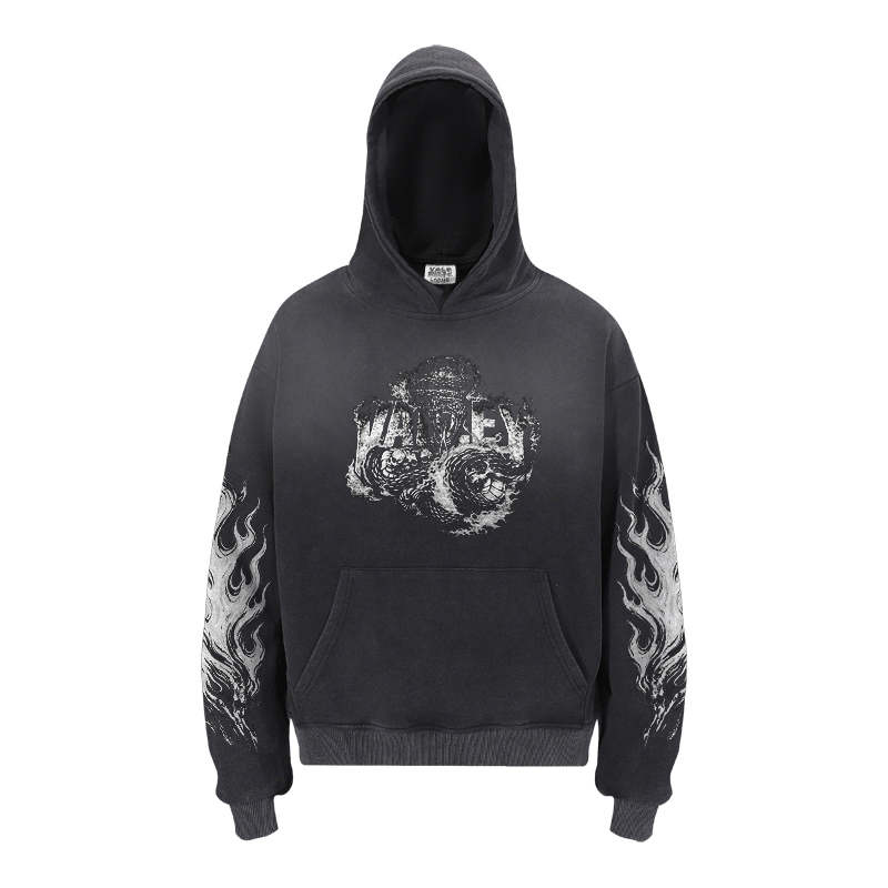 Vale Forever Black Serpent Pullover 'Black/Mono' - DesignerGu