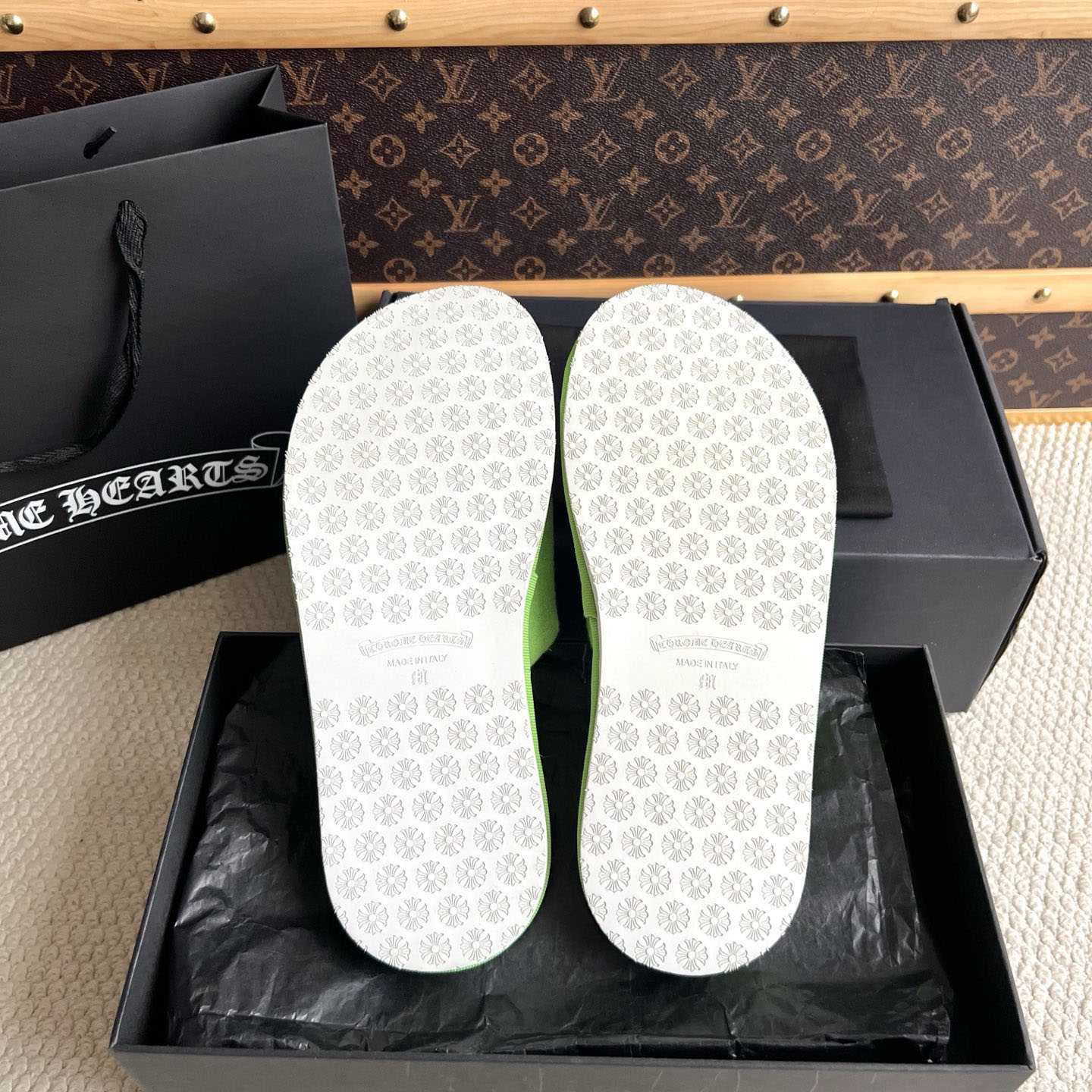 Chrome Hearts Malibu Hotel Slippers  - DesignerGu