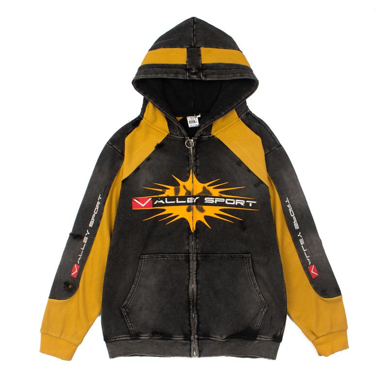Vale Forever Khalifa Zip-Up Hoodie - DesignerGu