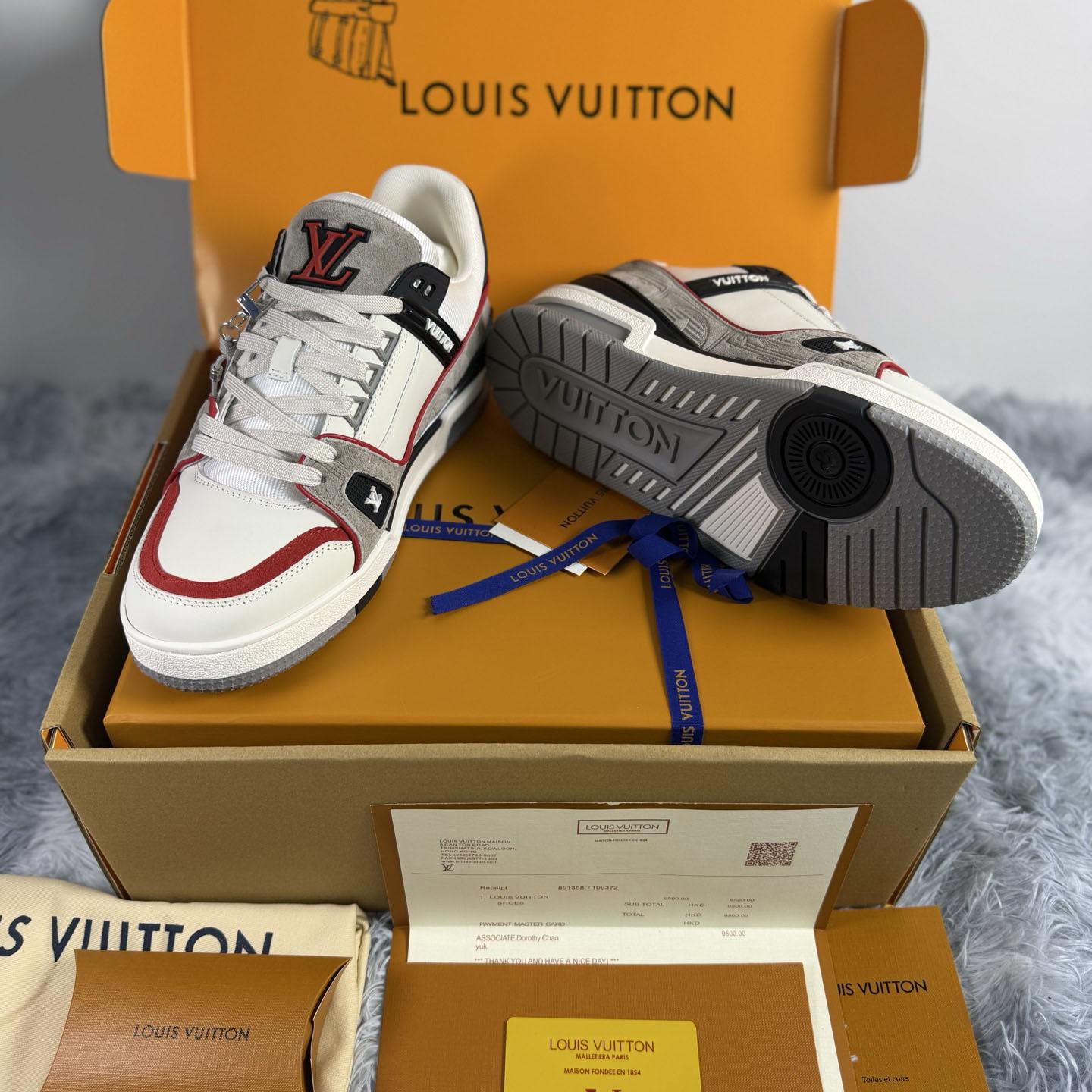 Louis Vuitton LV Trainer Sneaker 1AKP7E（upon uk size） - DesignerGu