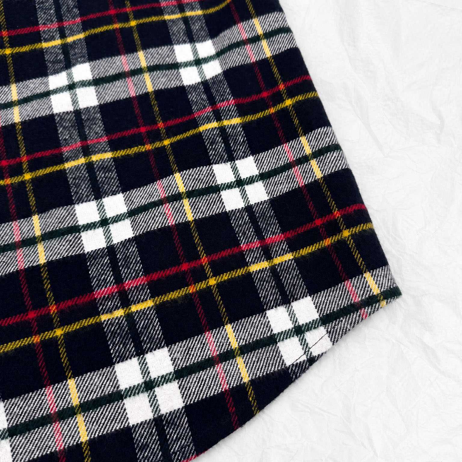 CELINE Relaxed Shirt In Brushed Checked Wool 'Bleu/Blanc/Rouge' - DesignerGu