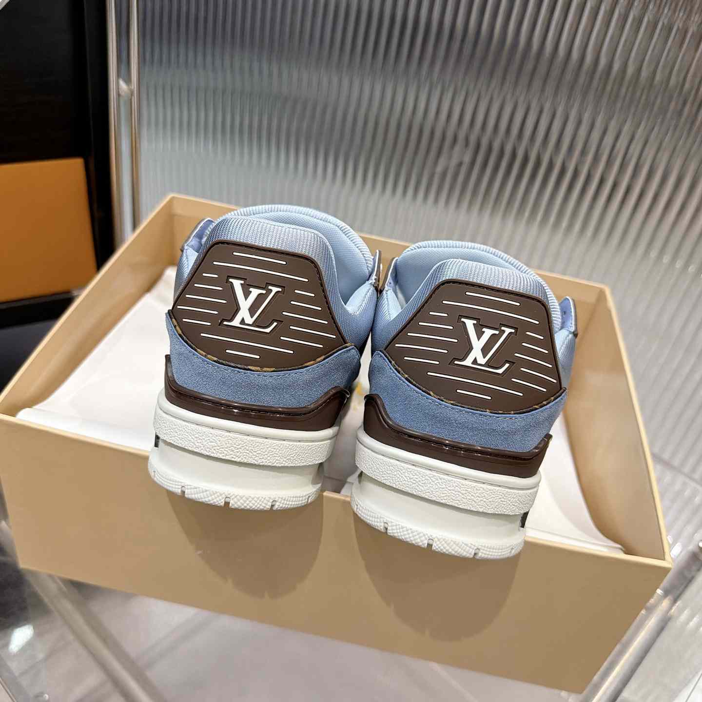 Louis Vuitton LV Trainer Sneaker 1AKB67（upon uk size） - DesignerGu