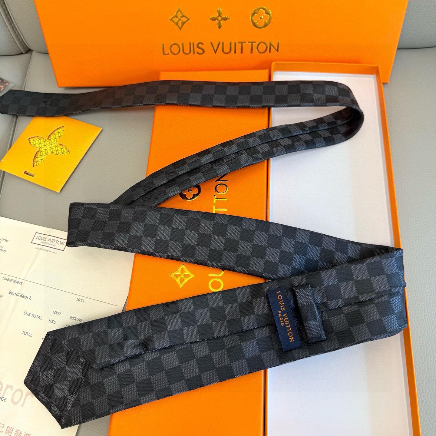 Louis Vuitton Damier Classique Tie M78752 - DesignerGu