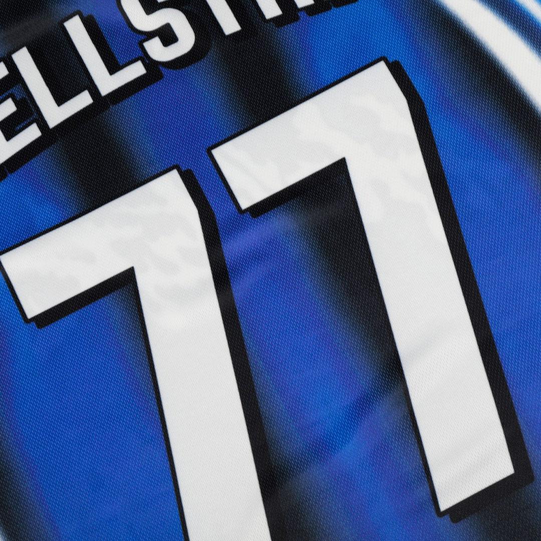 Hellstar 'Blue Stripes' Mesh Jersey - DesignerGu