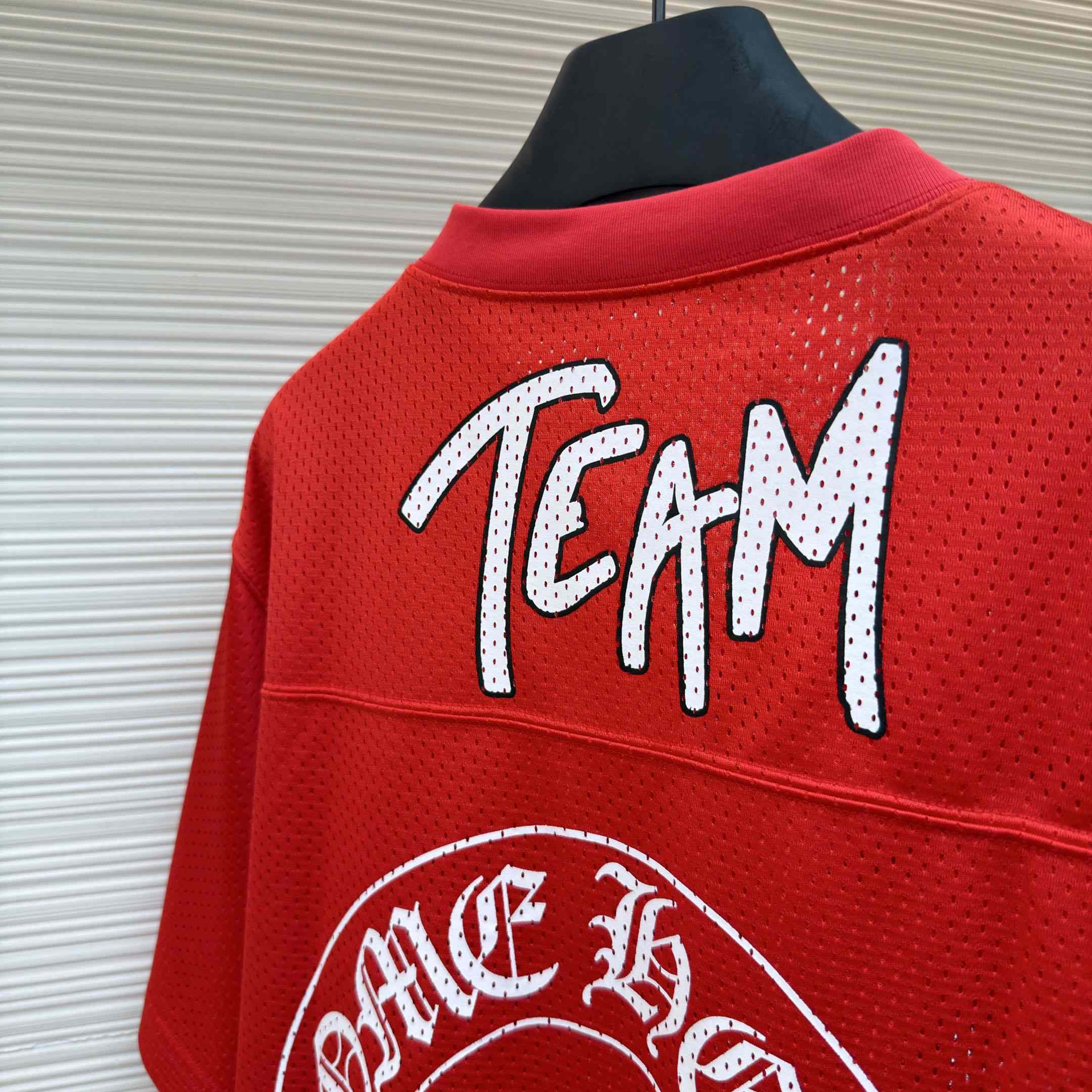 Chrome Hearts Mesh Stadium Football Jersey  - DesignerGu