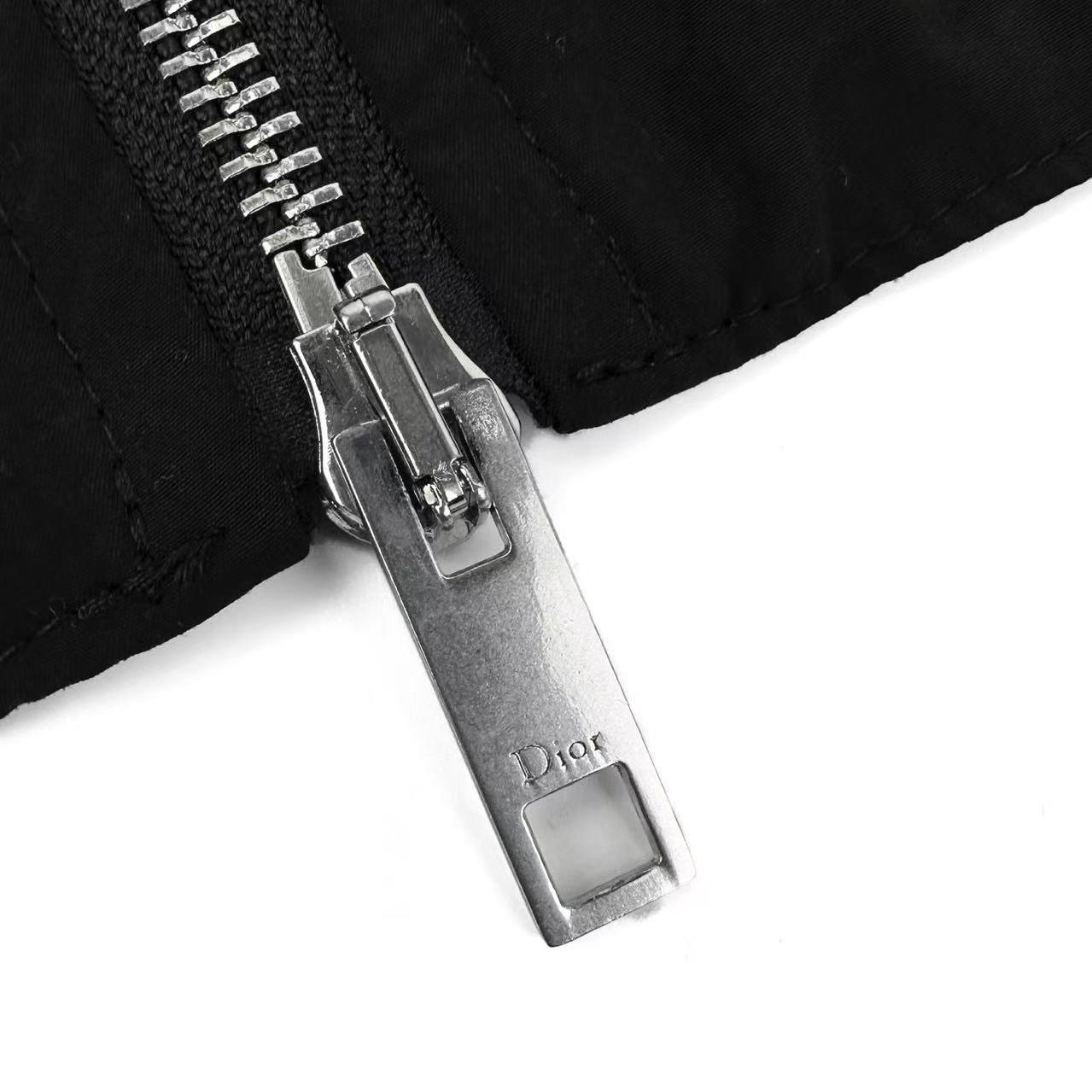 Dior Zipped Shirt With Dior Médaillon Patch - DesignerGu