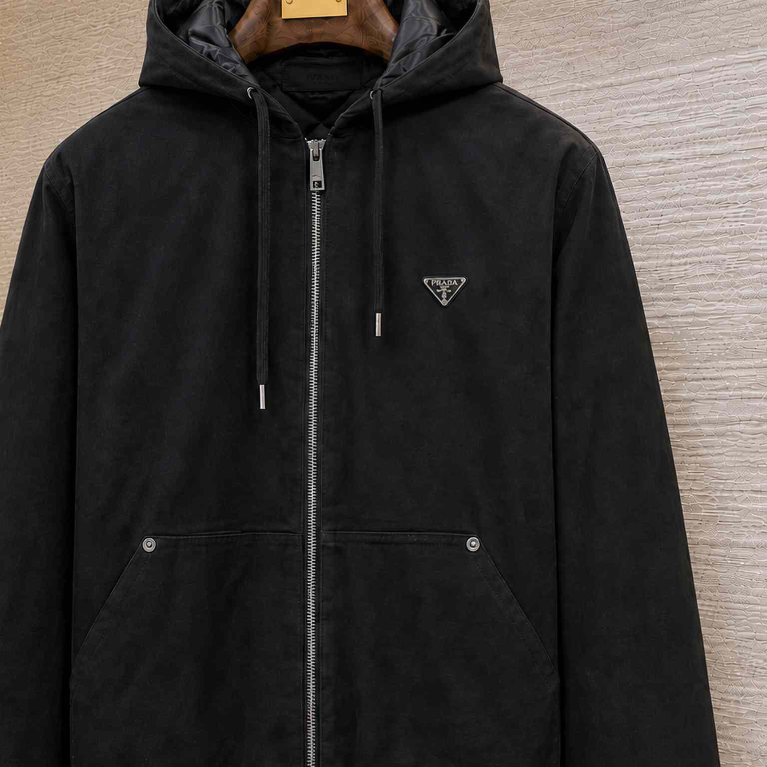 Prada Cotton Hoodie - DesignerGu