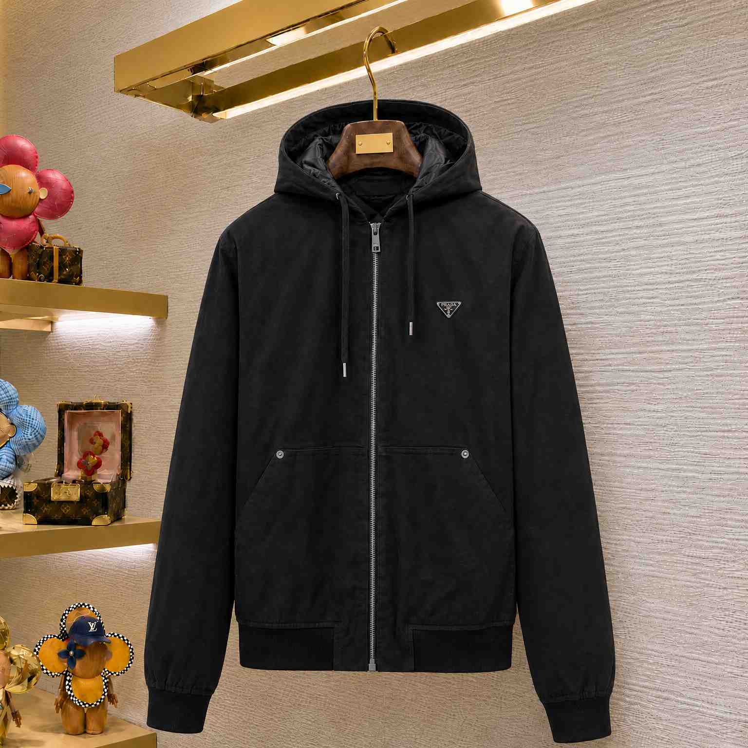 Prada Cotton Hoodie - DesignerGu