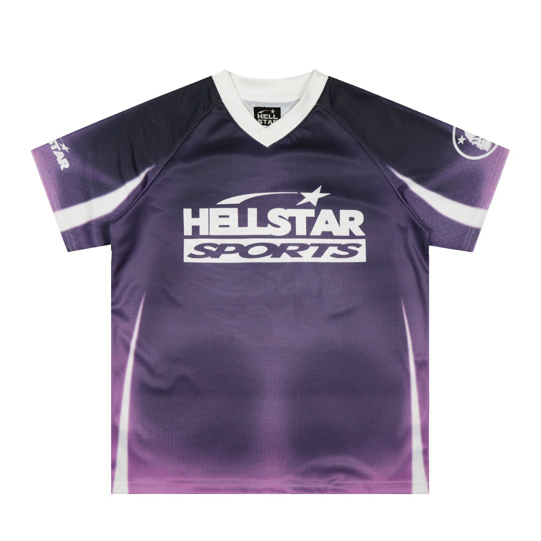 Hellstar Sports Purple Mesh Jersey - DesignerGu