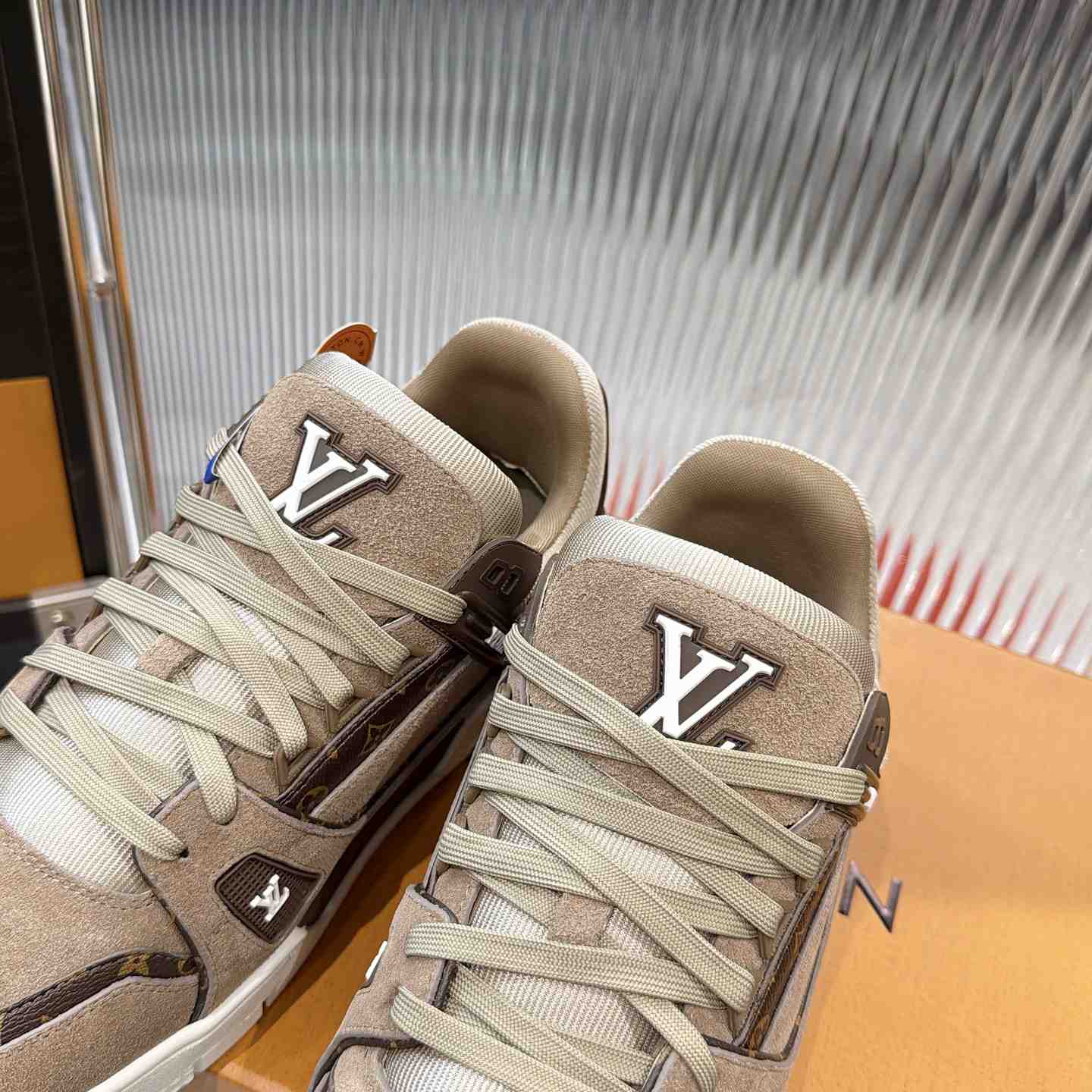 Louis Vuitton LV Trainer Sneaker 1AKB6R（upon uk size） - DesignerGu