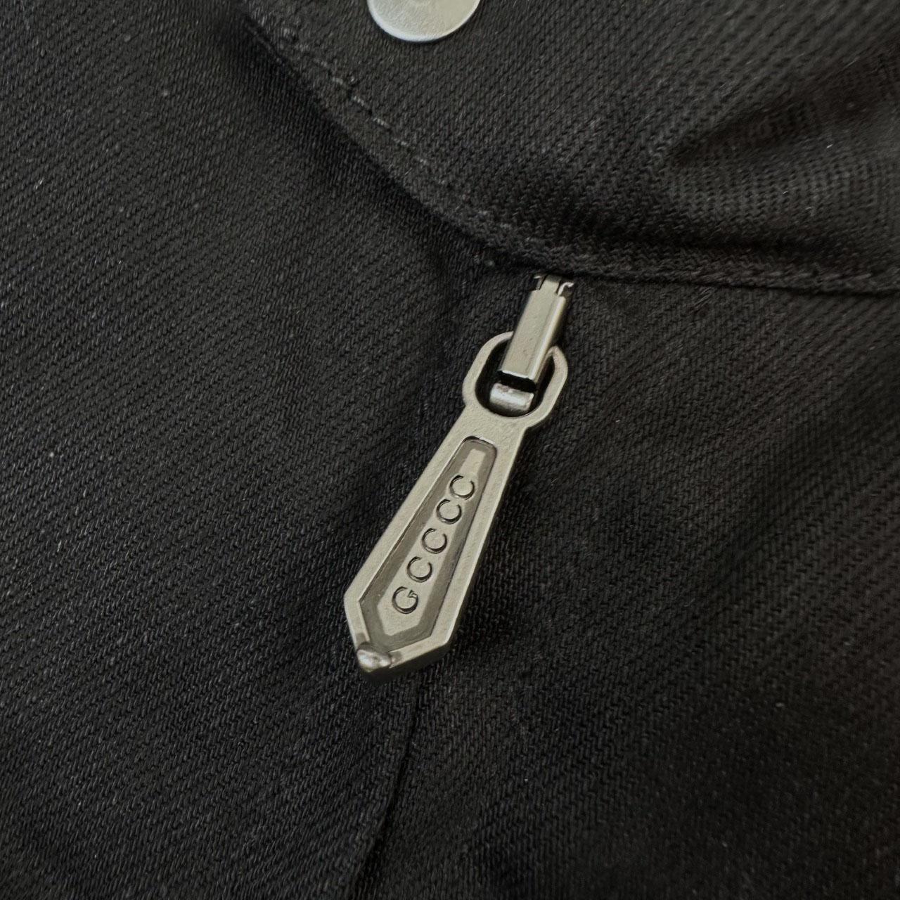 Gucci Cotton Denim Jacket With Horsebit - DesignerGu
