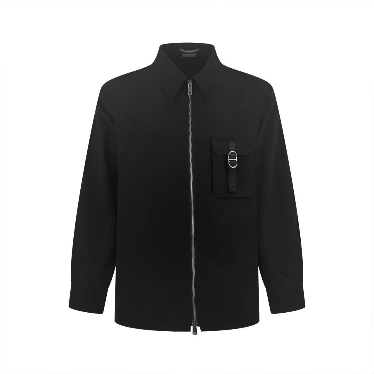 Dior Zipped Overshirt With CD Buckle - DesignerGu