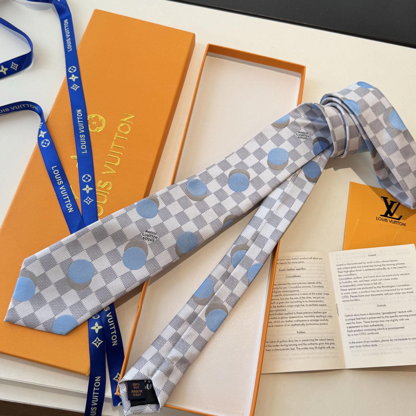 Louis Vuitton Damier Dots Tie M98789 - DesignerGu