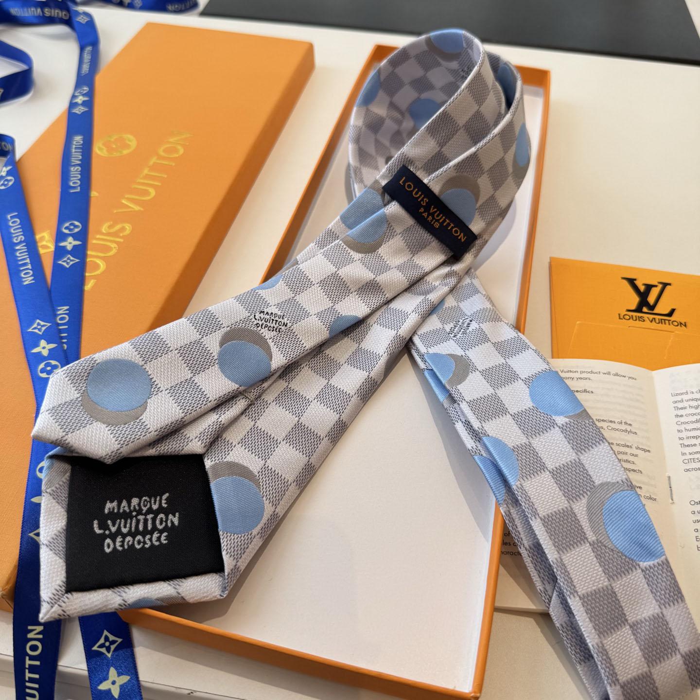 Louis Vuitton Damier Dots Tie M98789 - DesignerGu