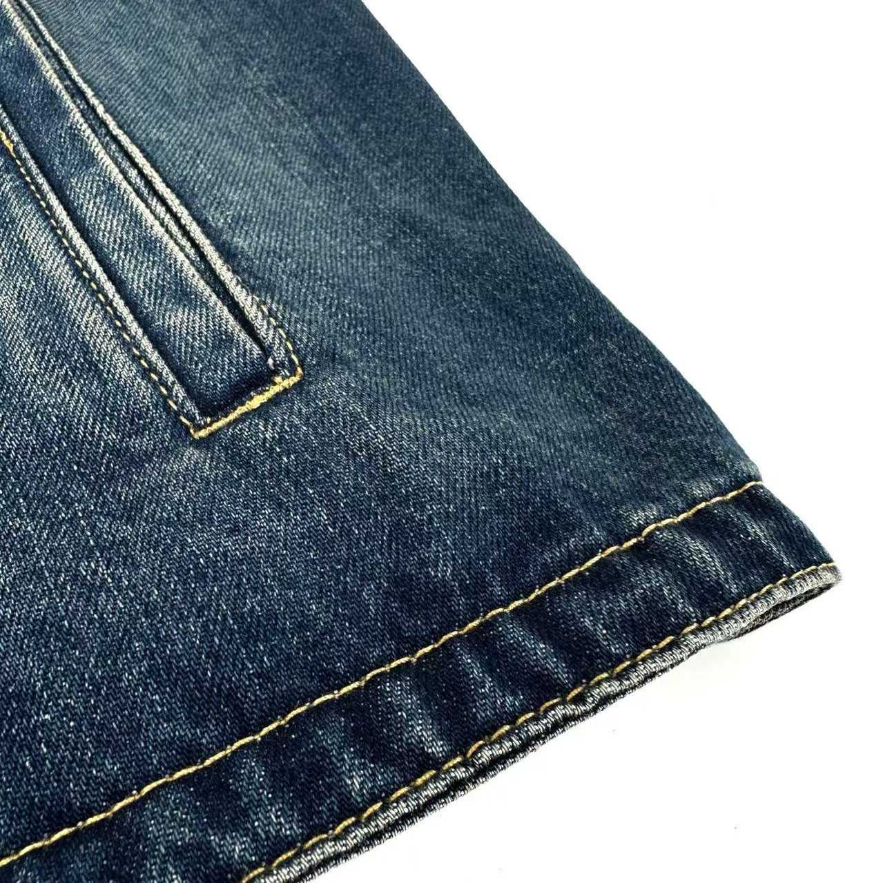 Louis Vuitton Denim Jacket With Leather Signature Details 1AJUYY - DesignerGu