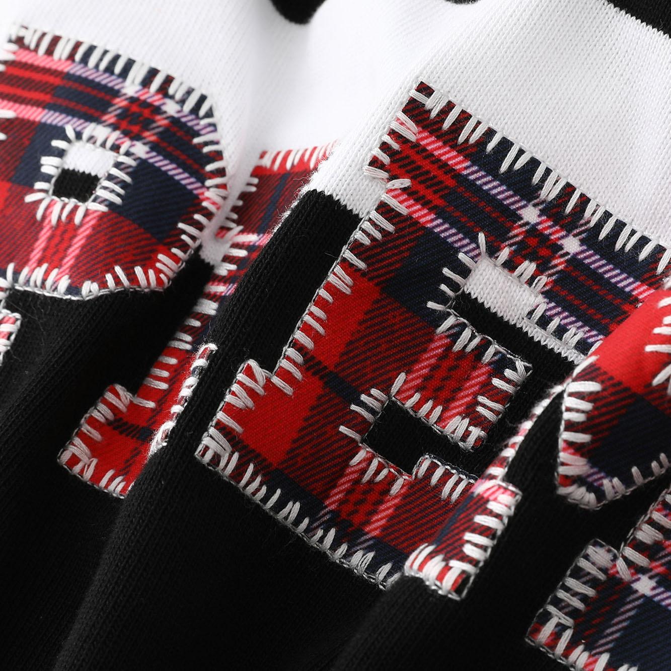 Supreme Stripe Rugby 'Black' - DesignerGu
