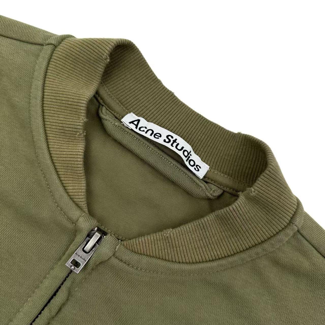 Acne Studios Washed Zip-Up Cardigan - DesignerGu