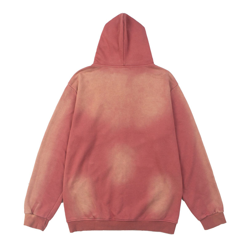 Satoshi Nakamoto Distressed Finish Graphic-Print Hoodie - DesignerGu