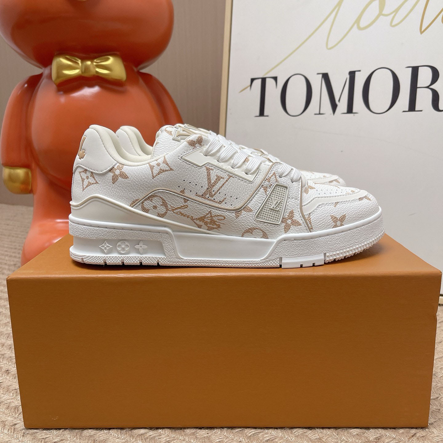 Louis Vuitton LV Trainer Sneaker 1AKYBR（upon uk size） - DesignerGu