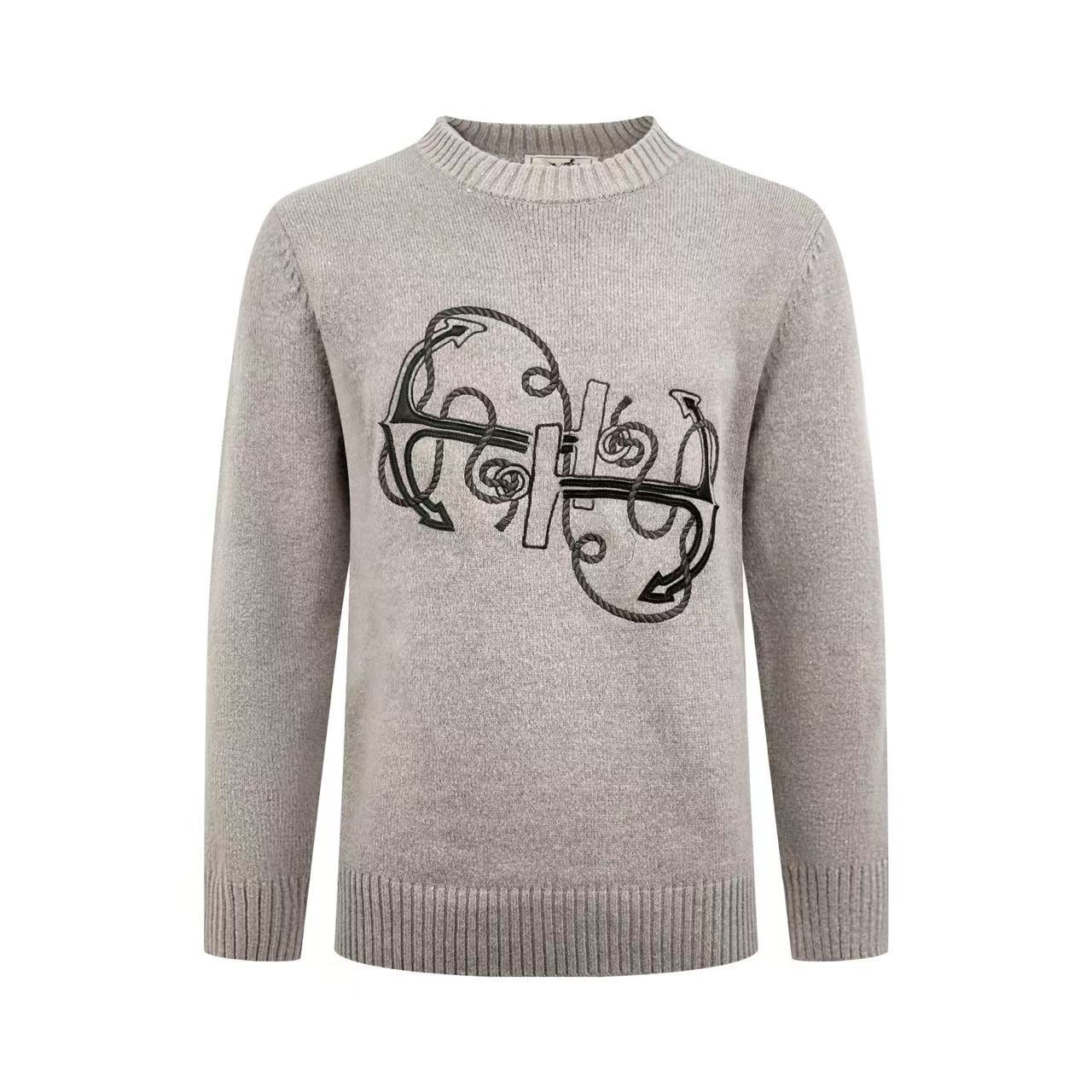 Hermes "Ancre en H" Crewneck Sweater - DesignerGu
