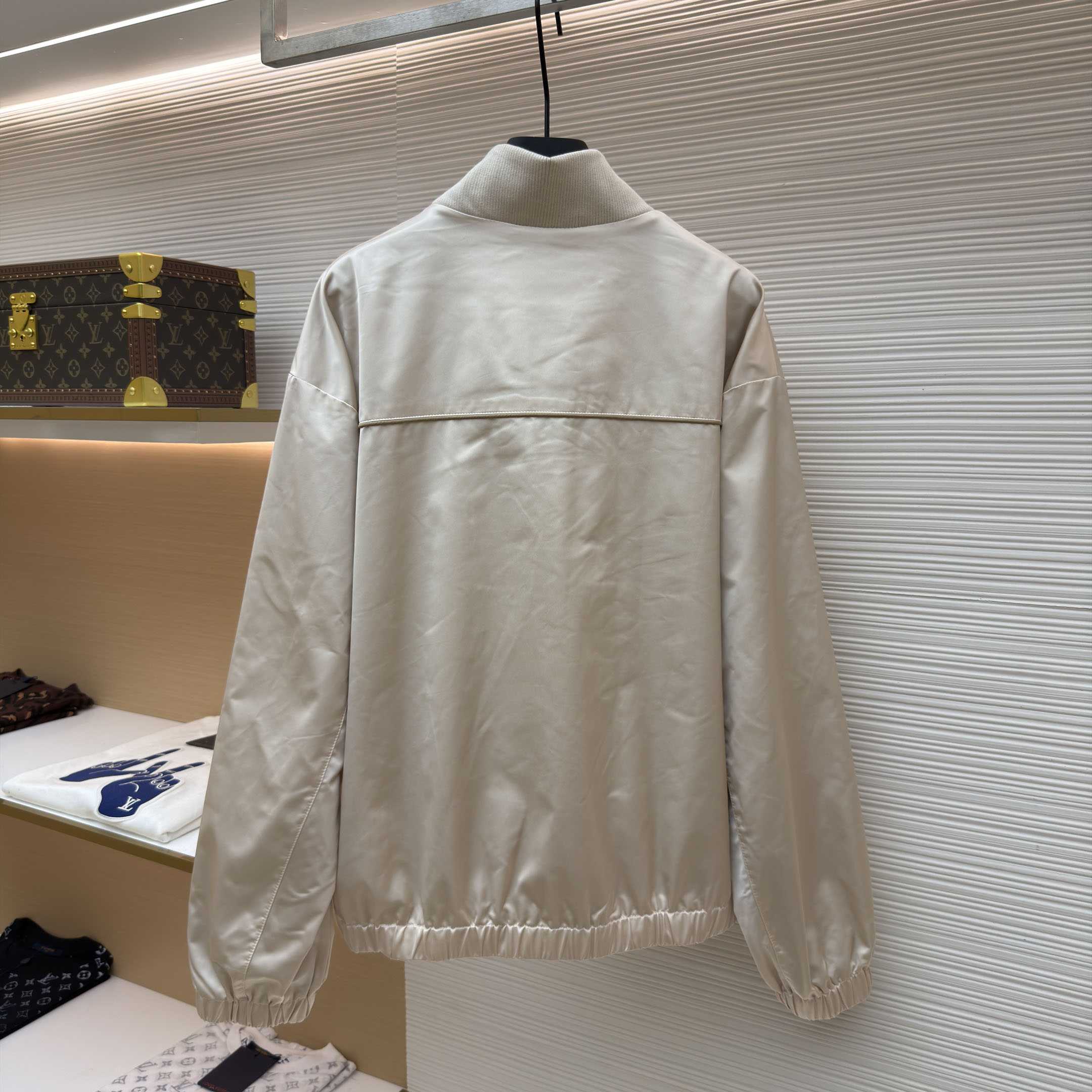 Louis Vuitton Satin Track Top 1AK6KO - DesignerGu