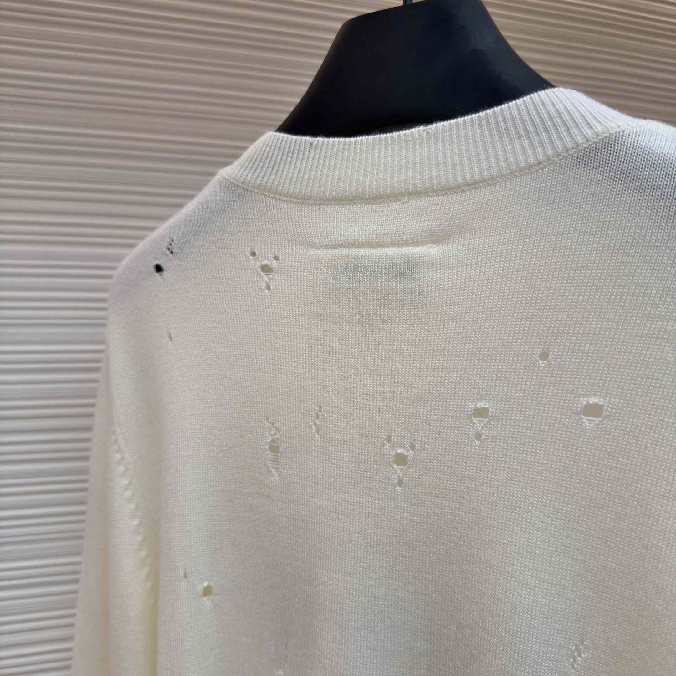 MM6 Maison Margiela Numbers-motif Sweater - DesignerGu