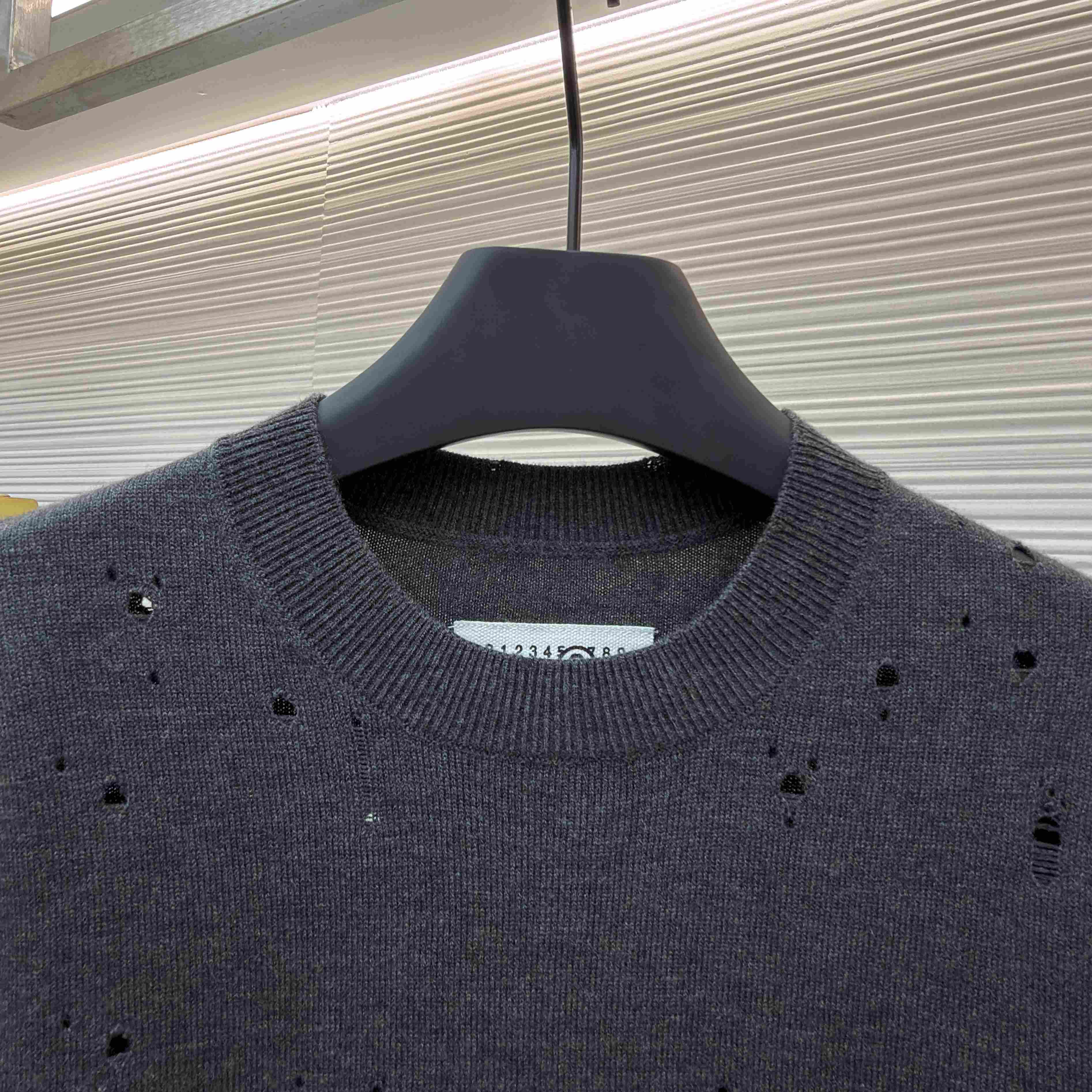 MM6 Maison Margiela Numbers-motif Sweater - DesignerGu