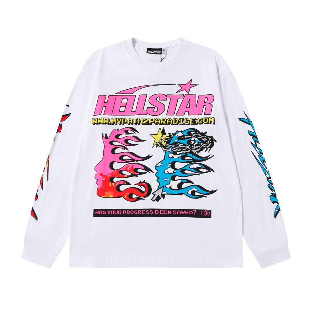 Hellstar Pixel  Long Sleeve Tee - DesignerGu