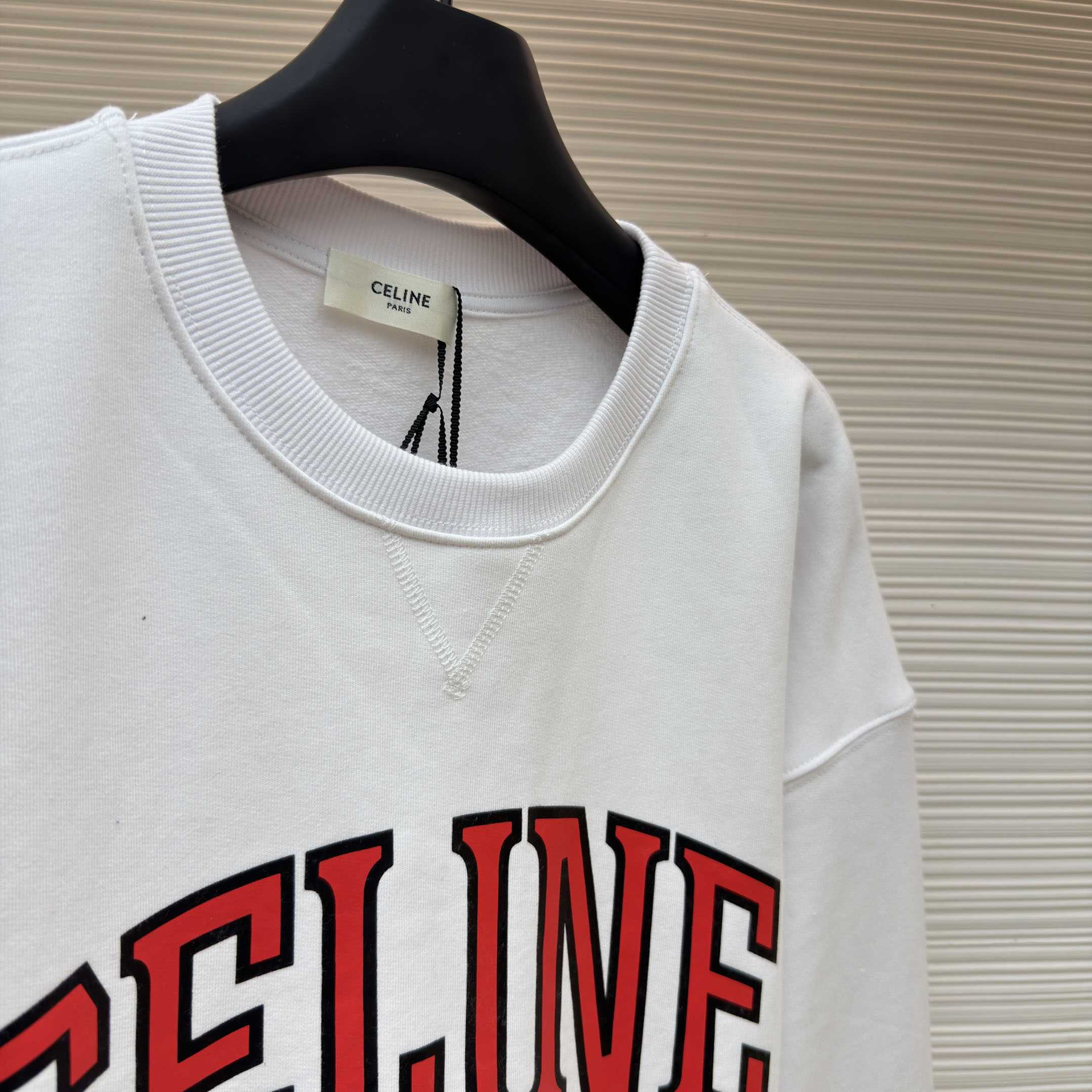 Celine Sweatshirt In Cotton Fleece - DesignerGu