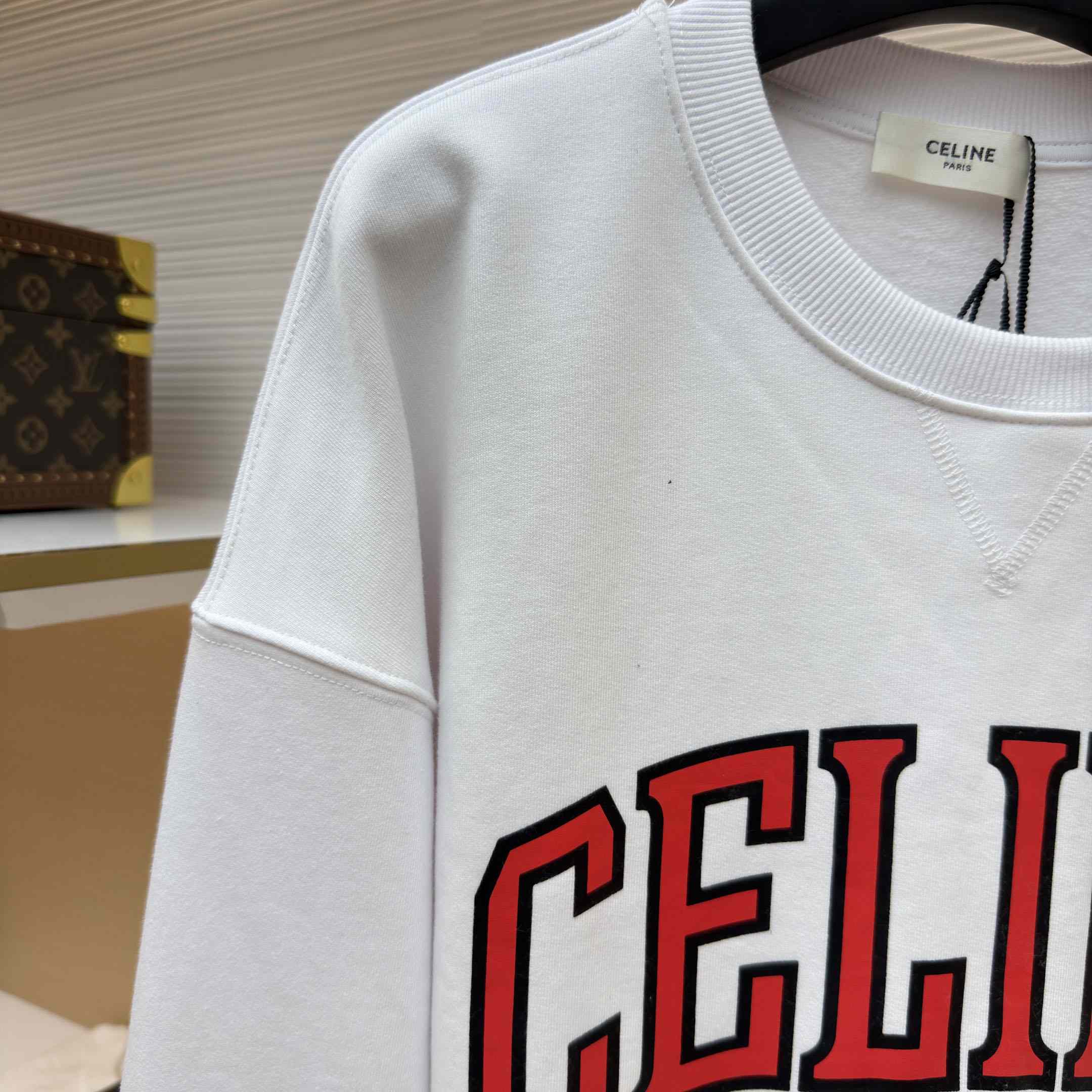 Celine Sweatshirt In Cotton Fleece - DesignerGu