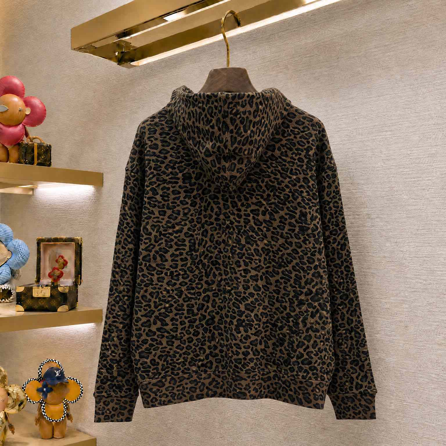 Supreme Hooded Zip Up Thermal 'Leopard' - DesignerGu
