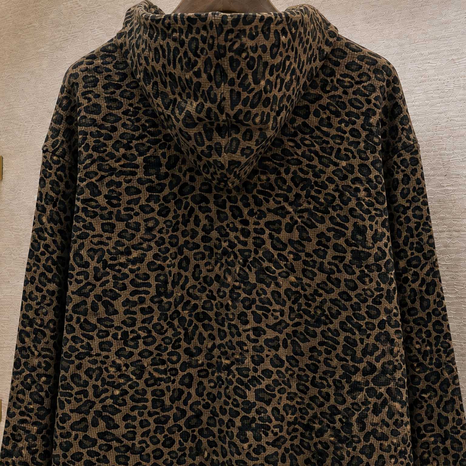 Supreme Hooded Zip Up Thermal 'Leopard' - DesignerGu