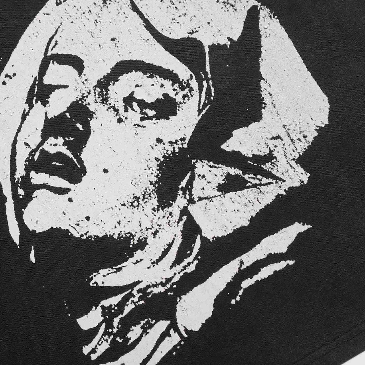 Enfants Riches Déprimés Nun/Gun Long-Sleeve T-Shirt 'Faded Ivory/Black' - DesignerGu