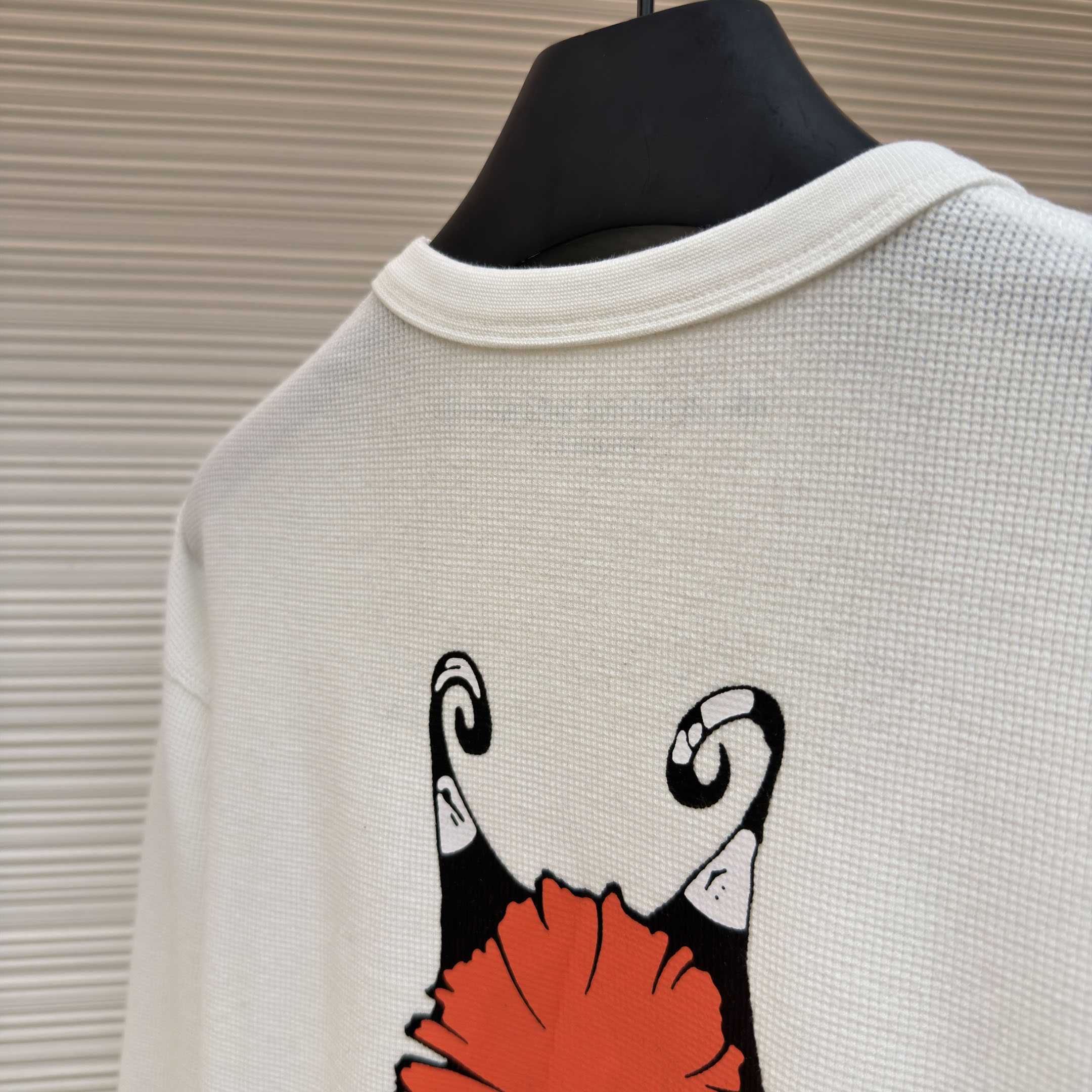 Chrome Hearts Matty Boy Sinister Waffle Thermal Long Sleeve Tee - DesignerGu