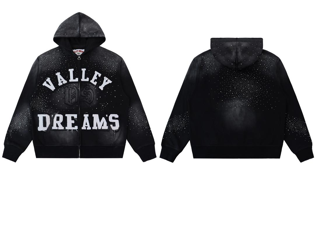 Vale Forever Classico Zip Up Hoodie - DesignerGu