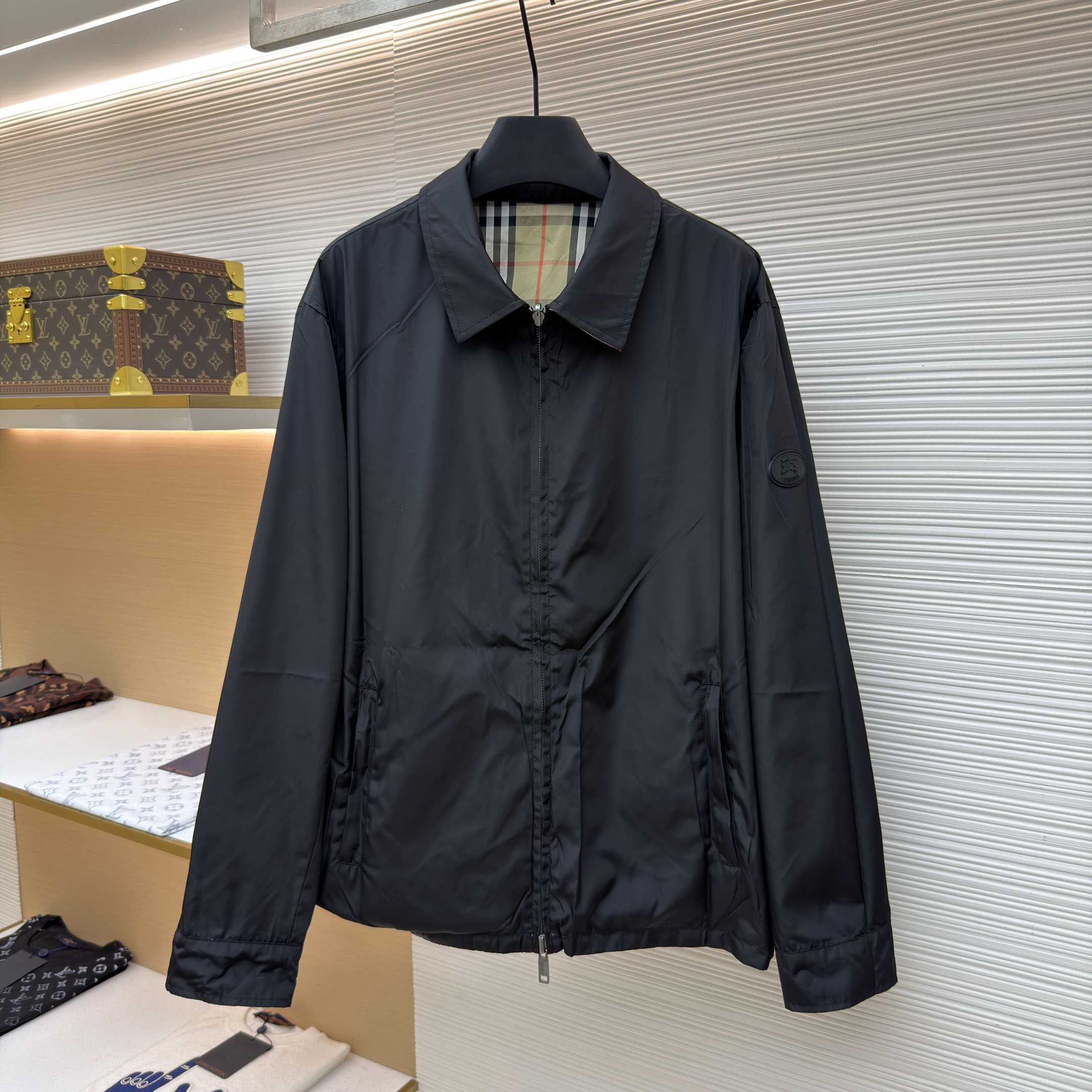 Burberry Reversible Nylon Bloomsbury Harrington Jacket - DesignerGu