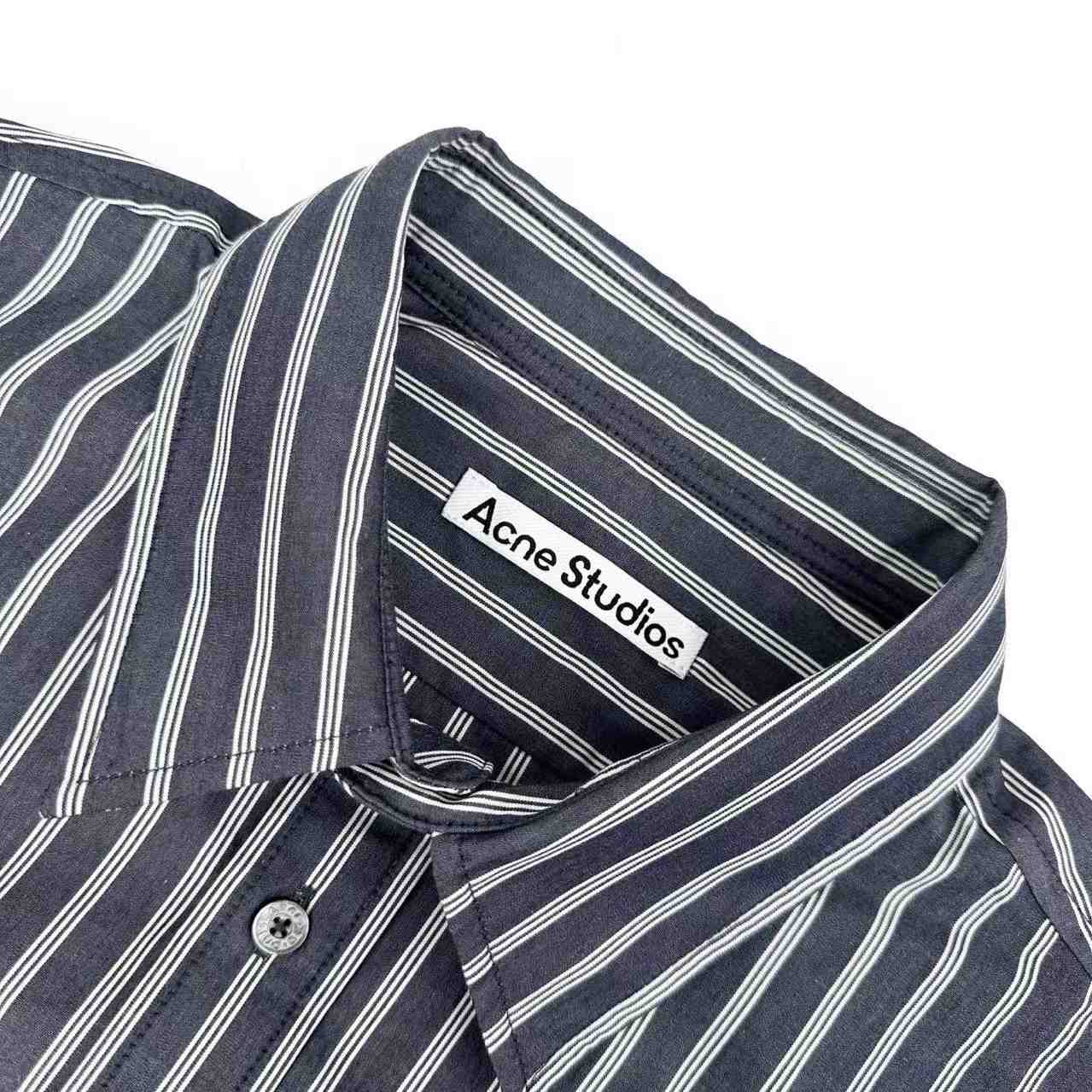 Acne Studios Double-Sleeve Striped Shirt - DesignerGu
