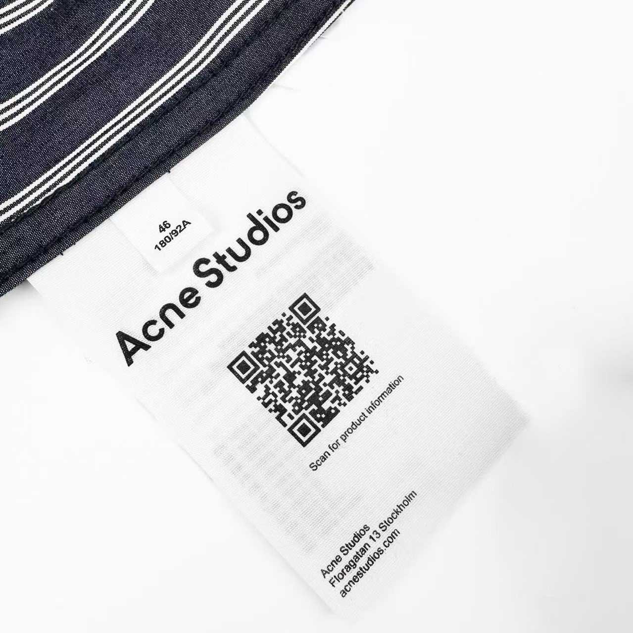Acne Studios Double-Sleeve Striped Shirt - DesignerGu