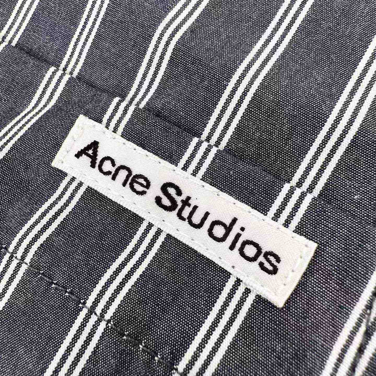 Acne Studios Double-Sleeve Striped Shirt - DesignerGu