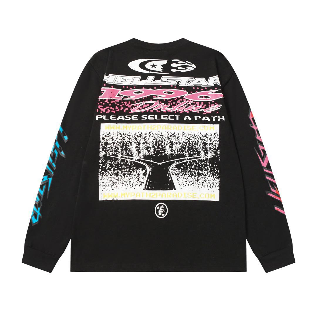 Hellstar Pixel  Long Sleeve Tee - DesignerGu