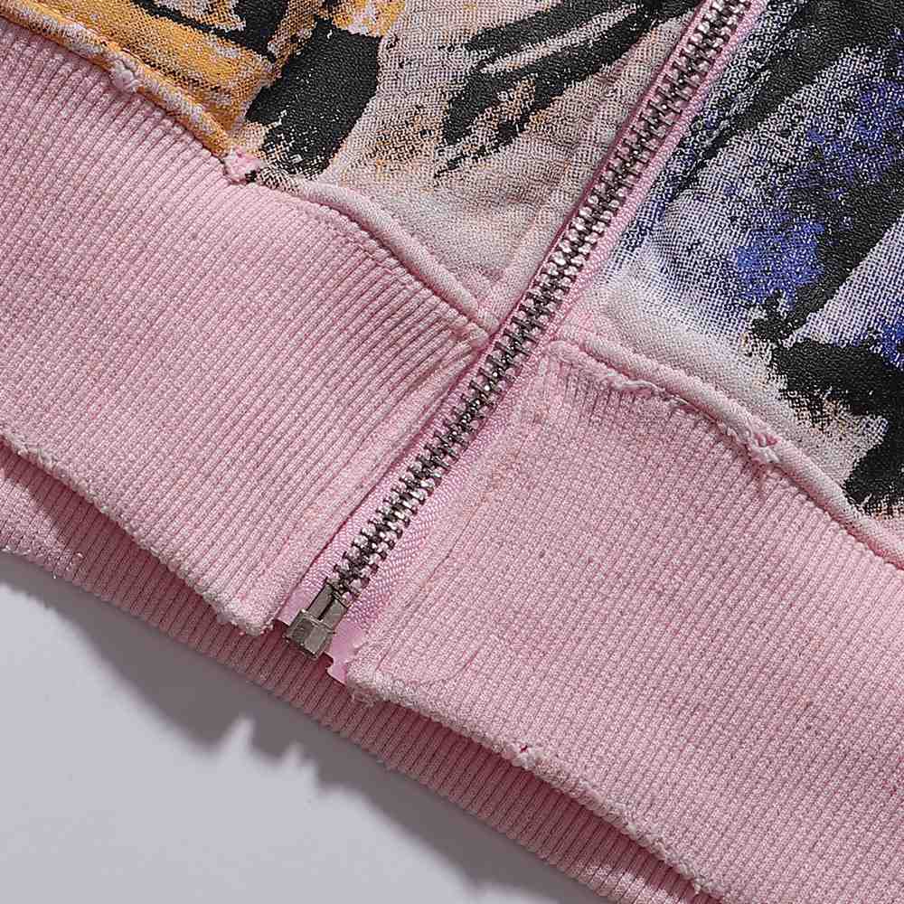 Vale Forever NYC Zip Up 'Neon/Pink' - DesignerGu